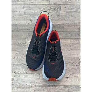 Hoka Rincon 3 Mens Running Shoes Black Red Blue Lightweight Comfort‎ Sneakers